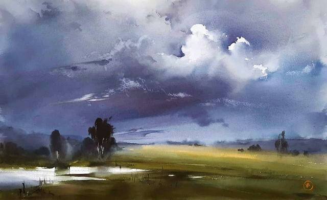 Картина И.Ибряева. Фото Артилайк 