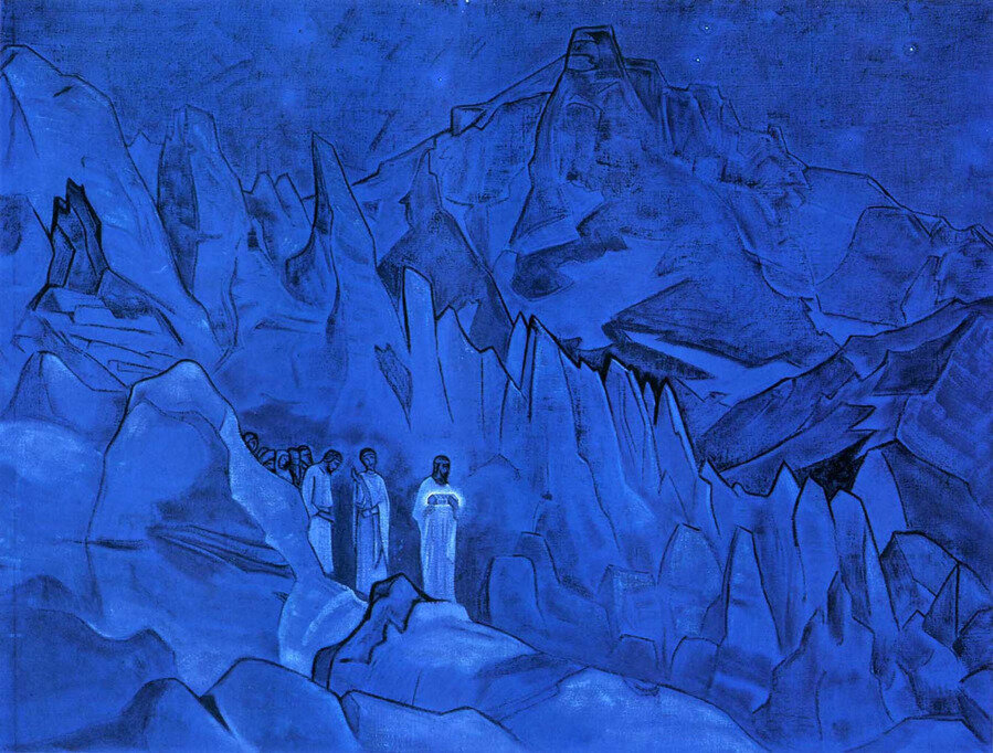 Н.К. Рерих "Сожжение тьмы", 1924