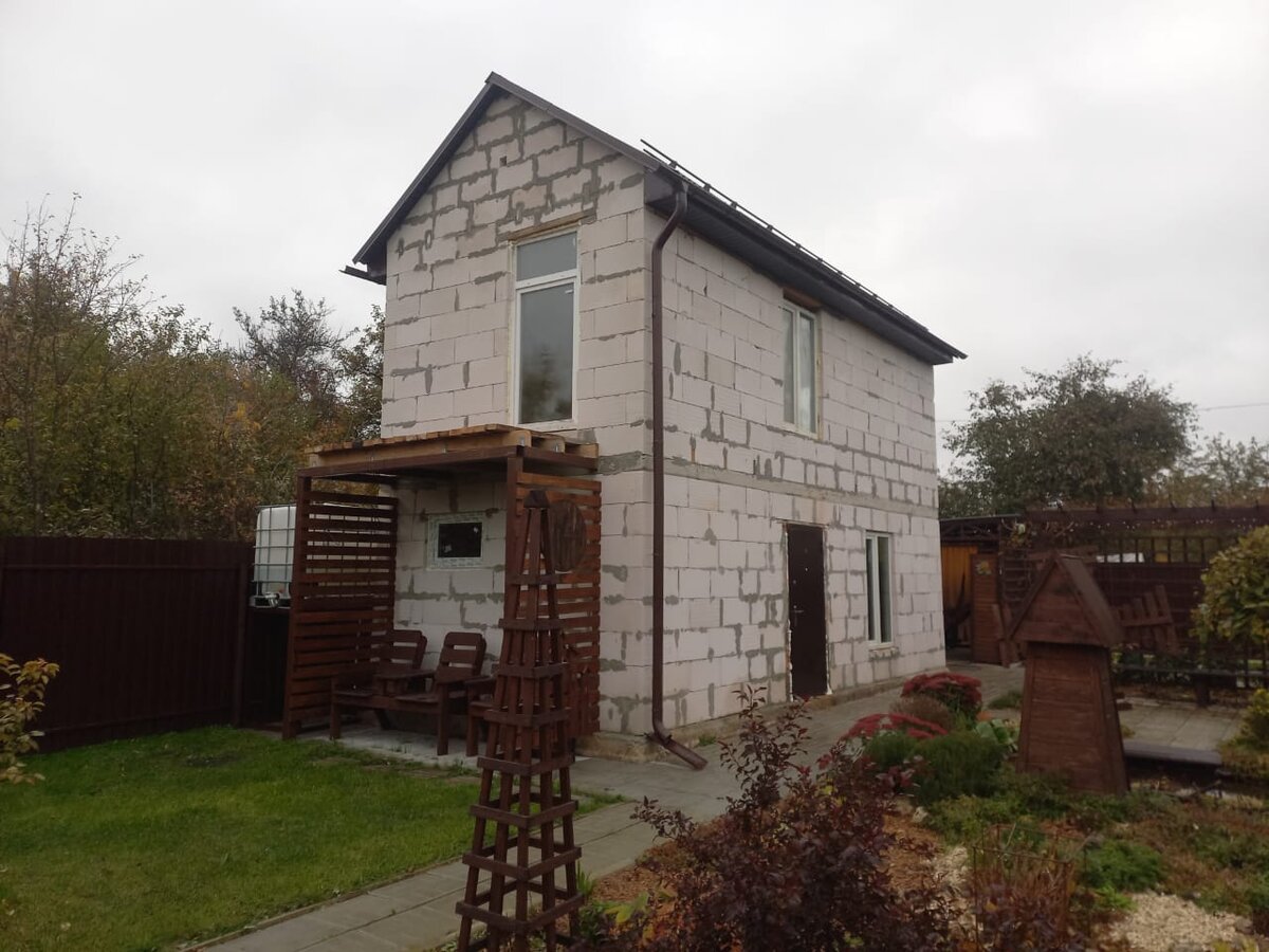 Наш новый дачный дом