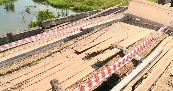     В деревне Аржаново начался капитальный ремонт моста через Вязьму