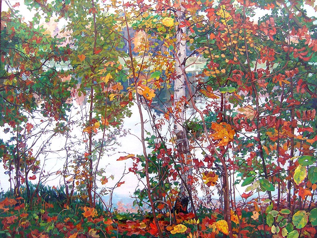 художник ходюков александр дмитриевич. герасимова наталья художник картины. николай заболоцкий осенний клен. остроухов золотая осень картина. картина краски осени олег ладыгин.