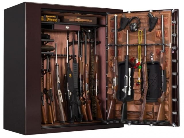 Оружейный сейф своими руками: чертежи шкафа для оружия с фото и размерами