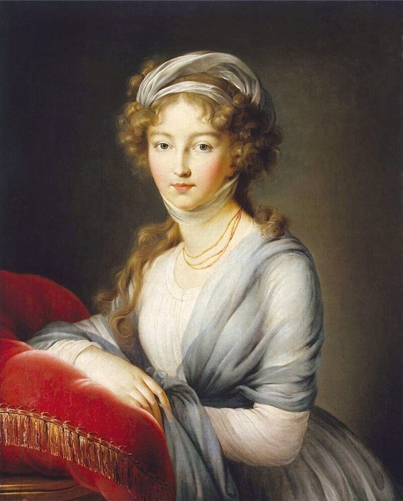 Елизавета Алексеевна на картине Элизабет Виже-Лебрен. 1797 год