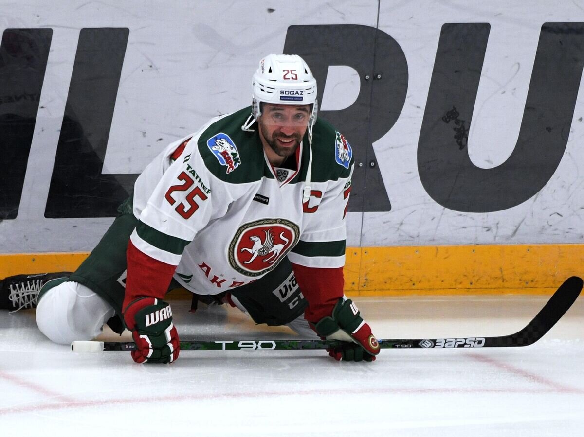    Форвард "Ак Барса" Данис Зарипов© РИА Новости / Владимир Федоренко