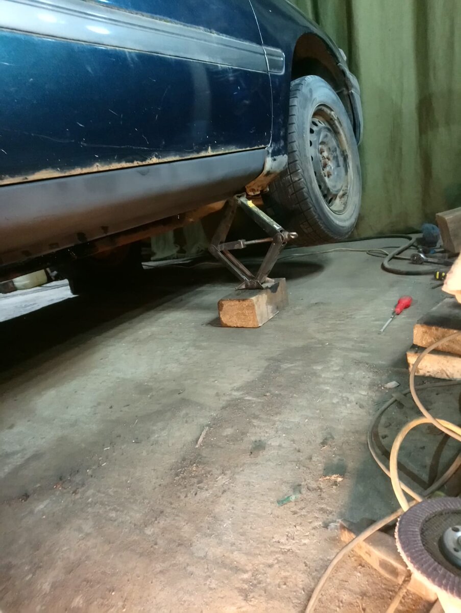 Конец переварки порогов