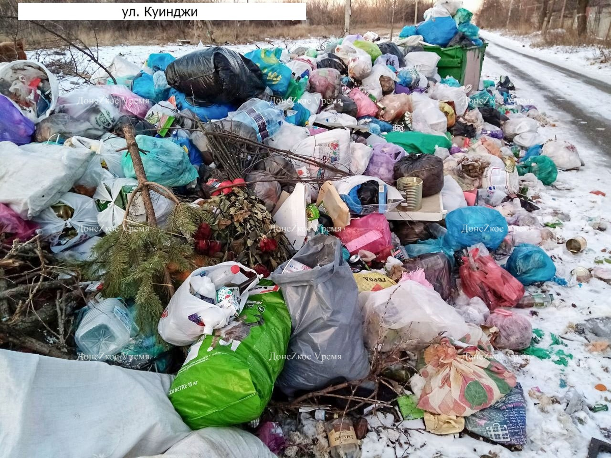 Проблема вывоза мусора в Республике сегодня входит в число самых острых. От города к городу ситуация разнится, да что там – отличается она и по Донецку.-3