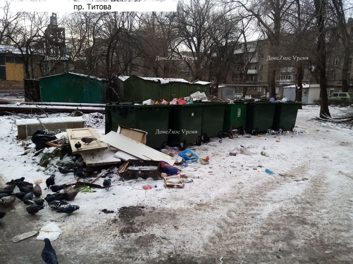 Проблема вывоза мусора в Республике сегодня входит в число самых острых. От города к городу ситуация разнится, да что там – отличается она и по Донецку.-4