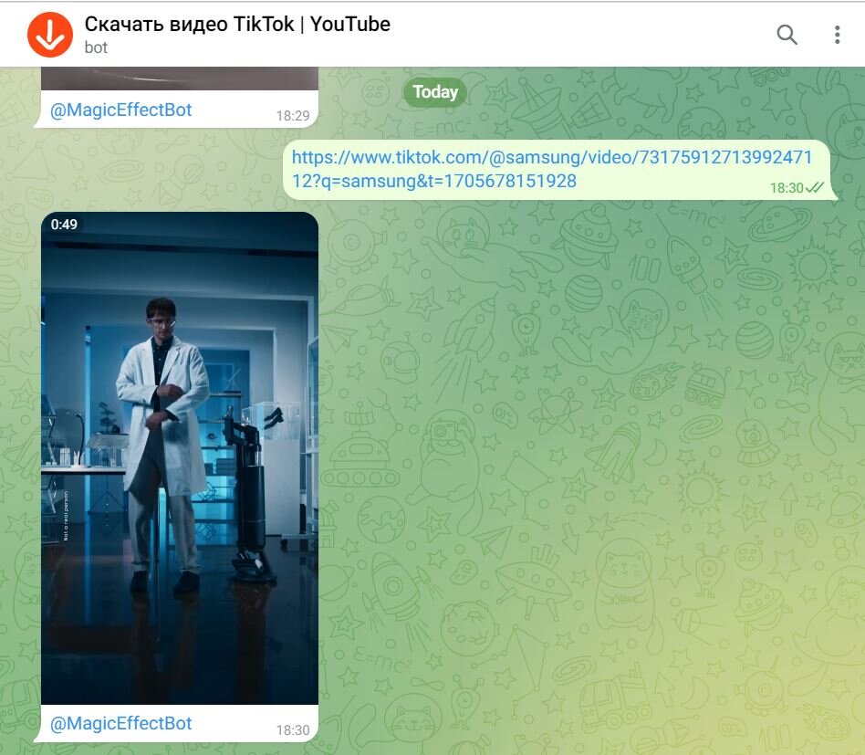 telegram.or📷Бот для скачивания видео в Telegram
