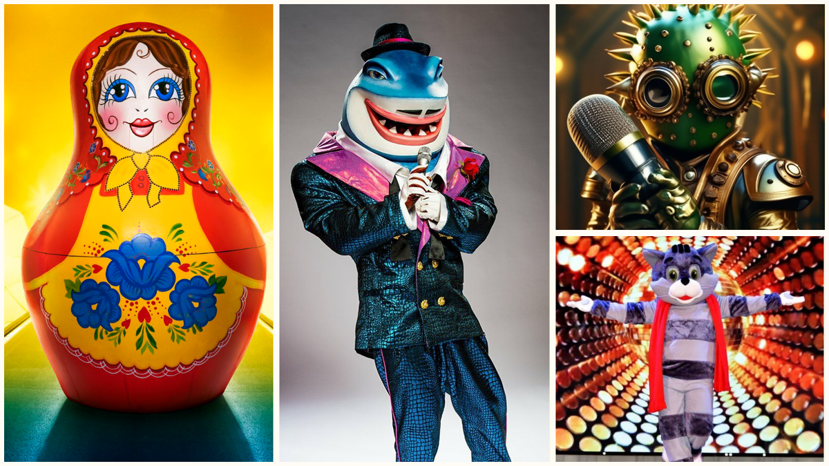 Варианты костюмов из зарубежных программ. Шоу "Маска" 5 сезон