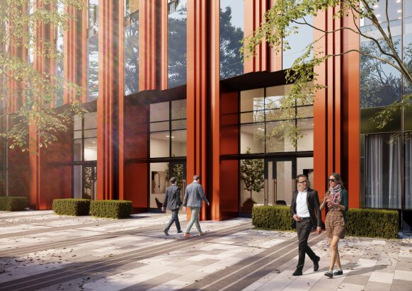 Для транспортных средств проектируется подземный паркинг. Спуститься в него можно на лифте с любого жилого этажа.