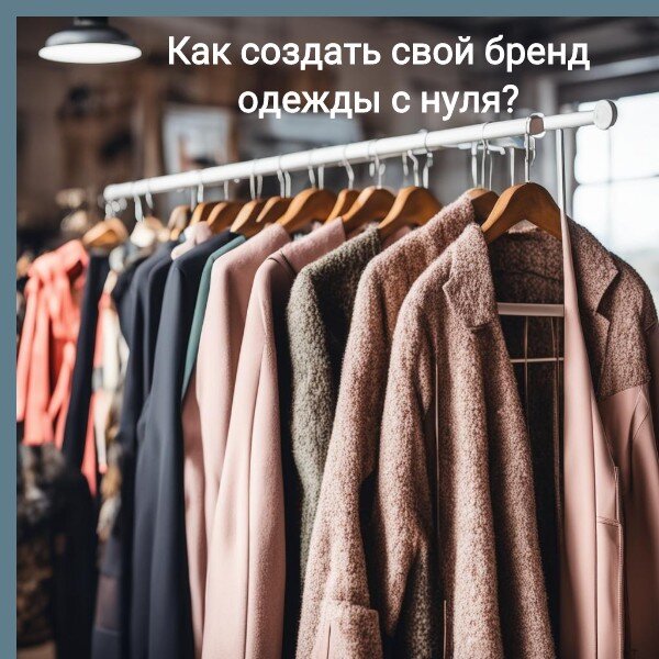 Как создать свой бренд одежды с нуля?