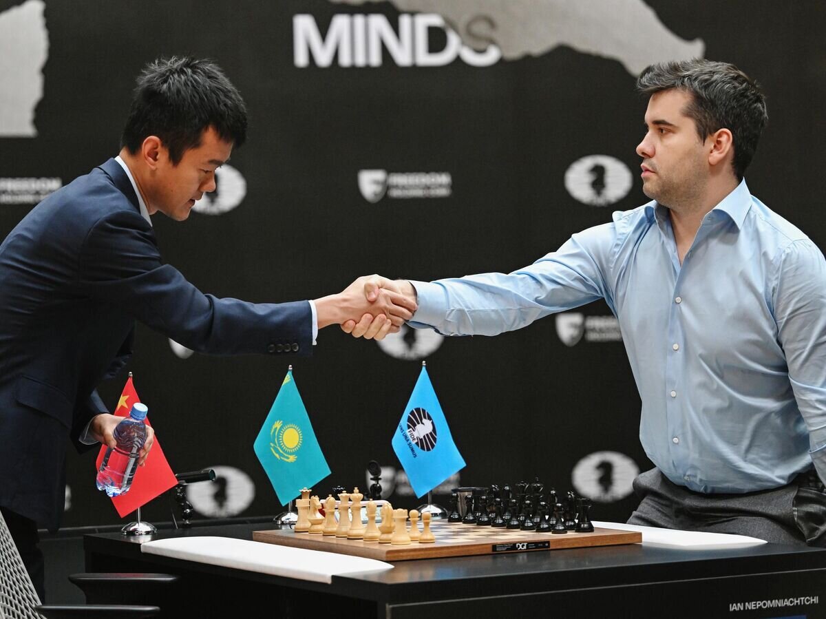    Шахматы. Матч за звание чемпиона мира. Тай-брейк© РИА Новости / Григорий Сысоев
