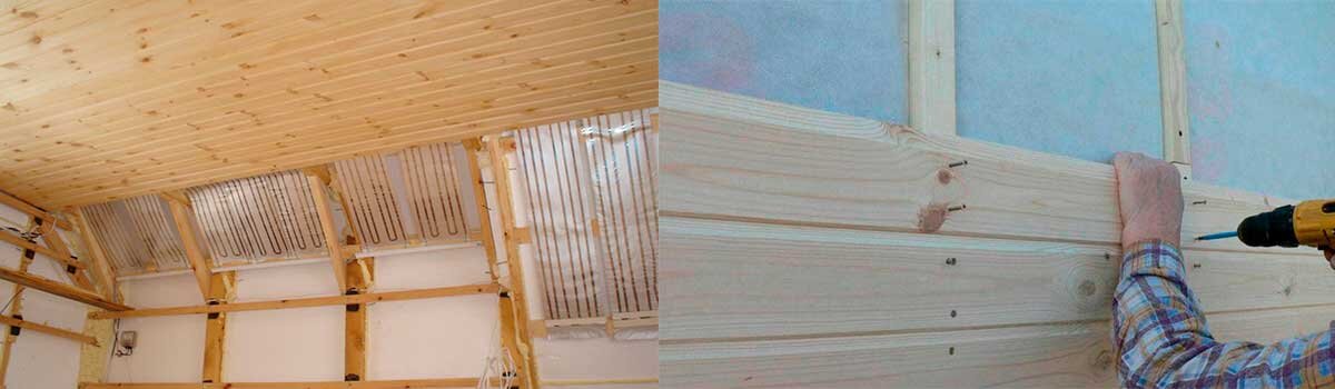 Как самостоятельно установить деревянную вагонку по каркасу (рис.1)