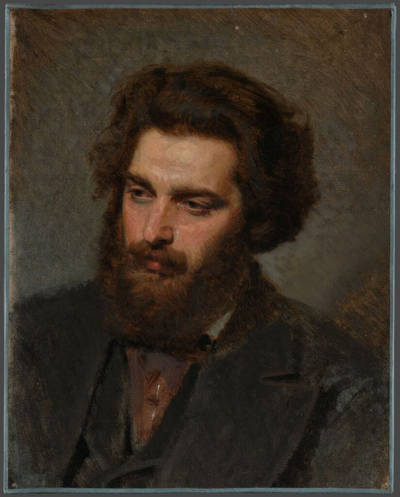 Иван Крамской, Портрет художника Архипа Ивановича Куинджи, 1872 