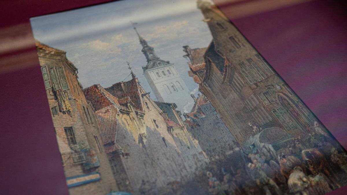    «Ревель. Улица», 1851. Василий Садовников. Фото: Дмитрий Абрамов / MR7