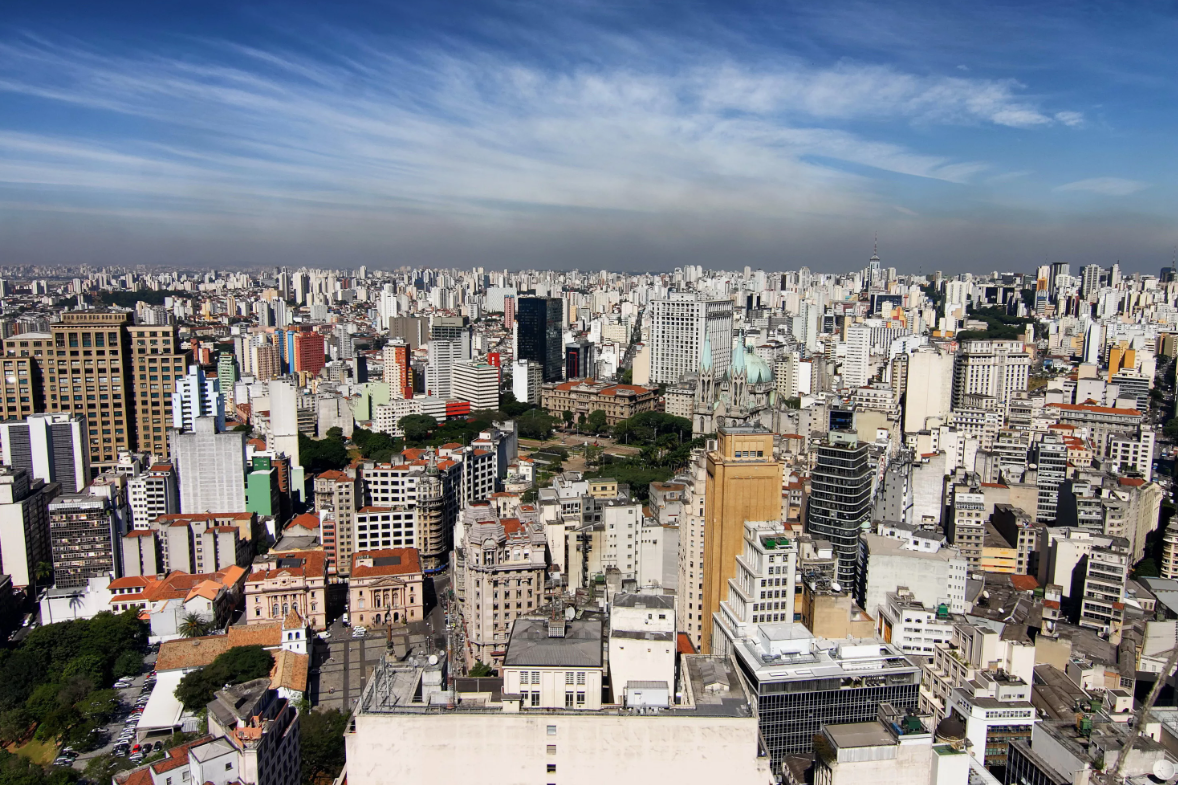 Самые крупные города бразилии. Мегаполис Сан Паулу. Сан-Пауло город Бразилия. Штат Сан Паулу Бразилия. Панорама Сан Паулу.