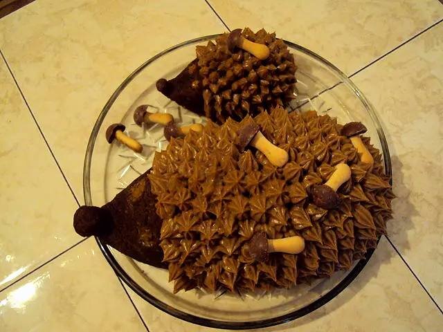 Торт «Ёжик» без выпечки