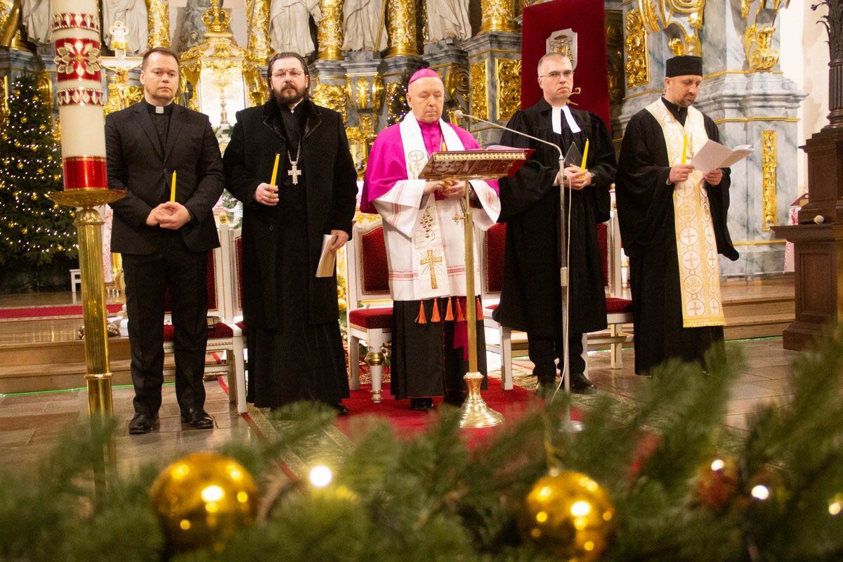 Часы в храме Франциска Ксаверия Гродно