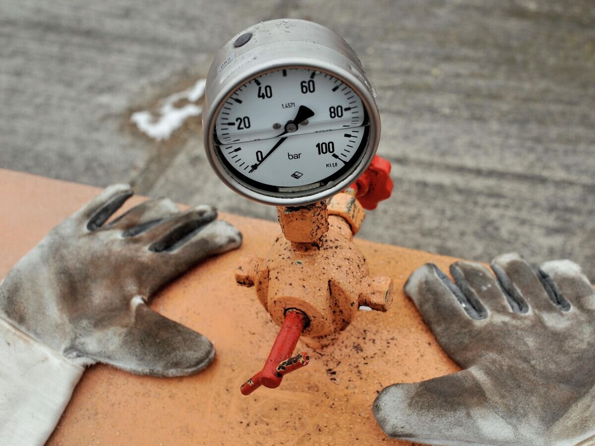    Газоприемная станция © AP Photo / Bela Szandelszky