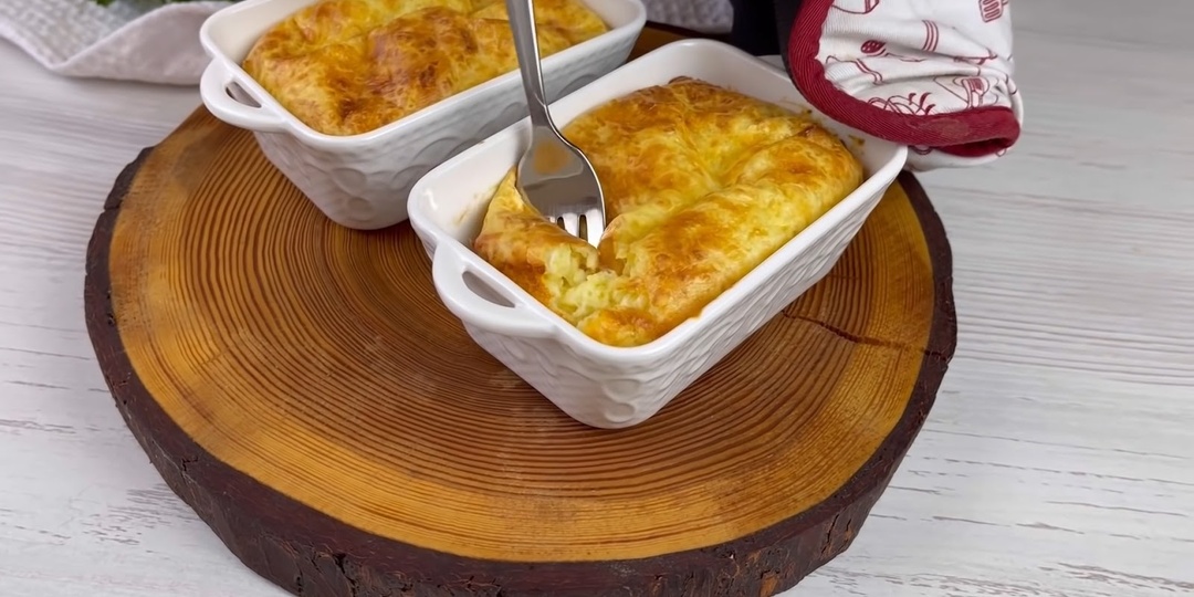 Беру всего по чуть-чуть: готовлю на завтрак "Творожное чудо" за 30 минут. Вкусно,просто и недорого