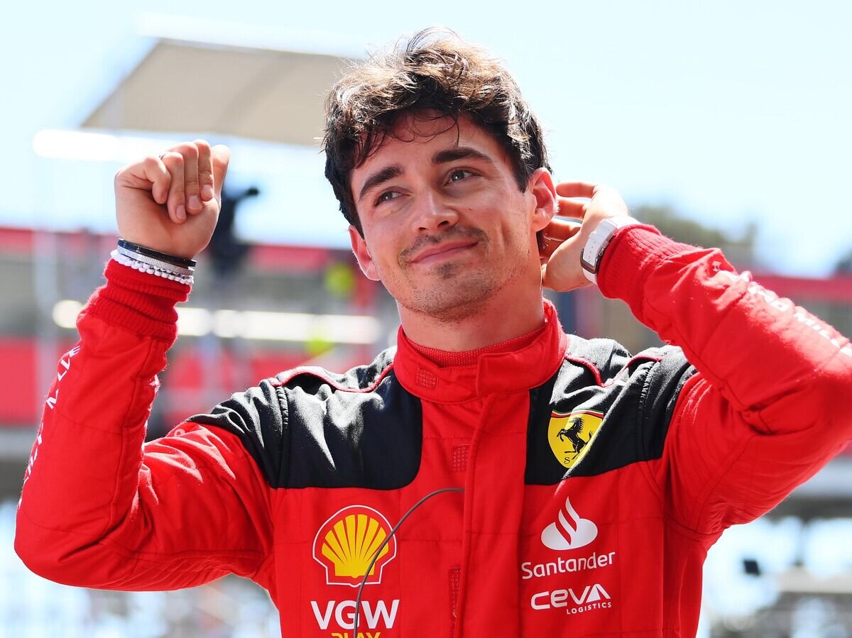 Charles Leclerc его Феррари