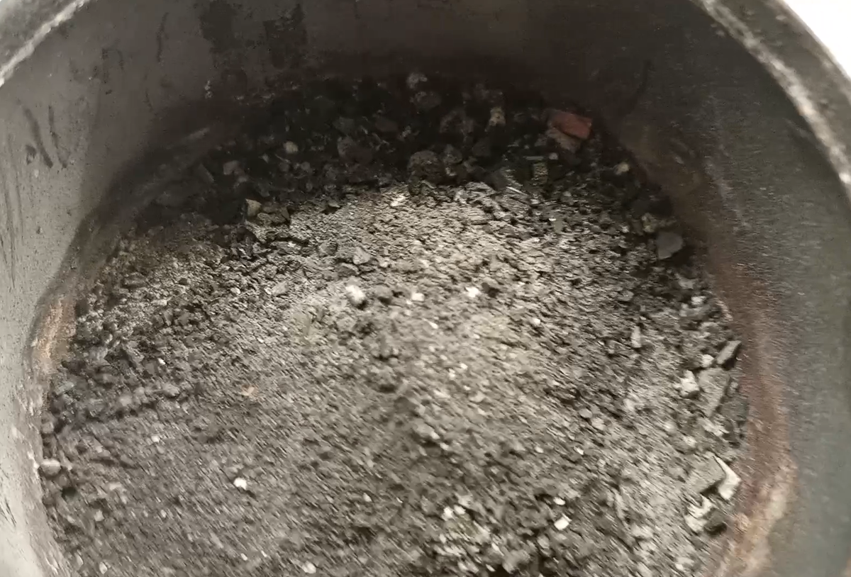 Зола из под микросхем