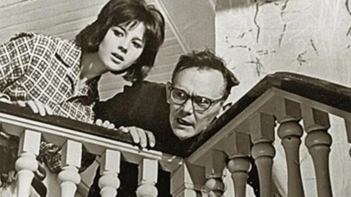 Леонид Гайдай и Наталья варлей на съёмках «Кавказской пленницы» (1966)