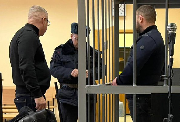 Богдан Баленко в зале судебных заседаний. Иллюстрация: Объединенная пресс-служба судов Санкт-Петербурга 