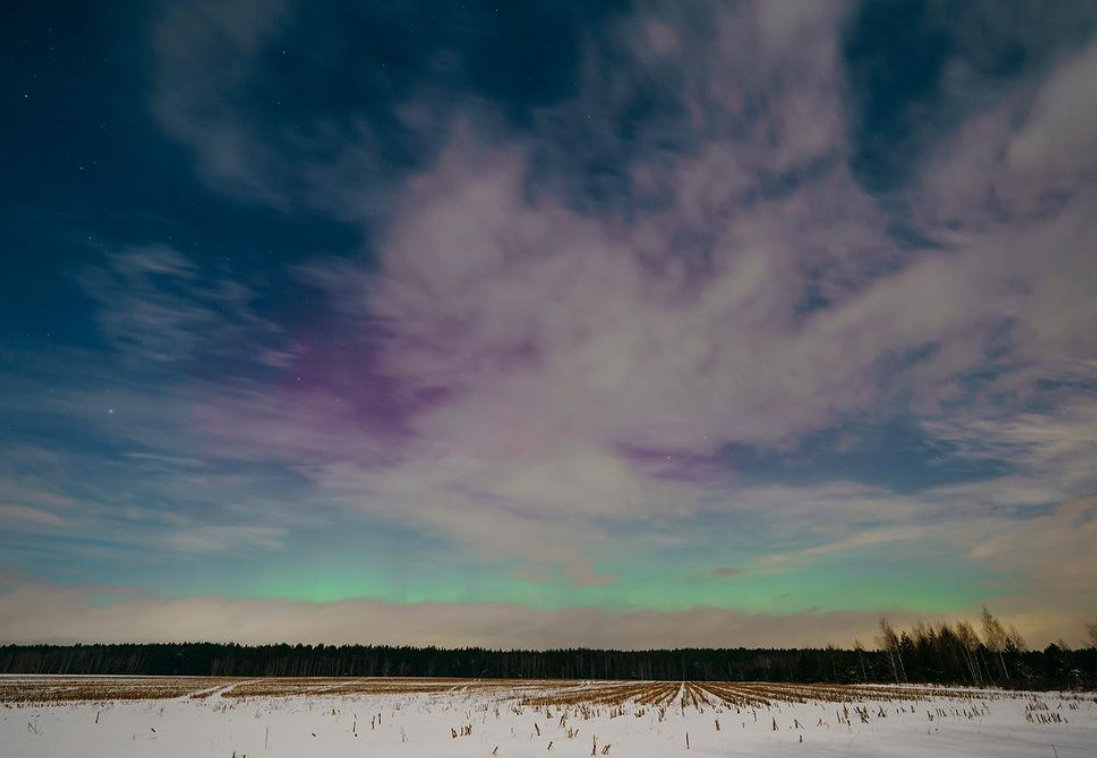 фэнтези снег. звездное небо. Sky дети света храм старейшин. аниме пейзаж. облака фэнтези.