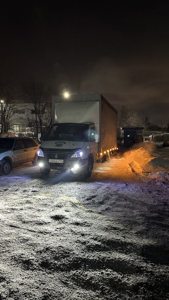 Первый выезд из гаража на змз 409