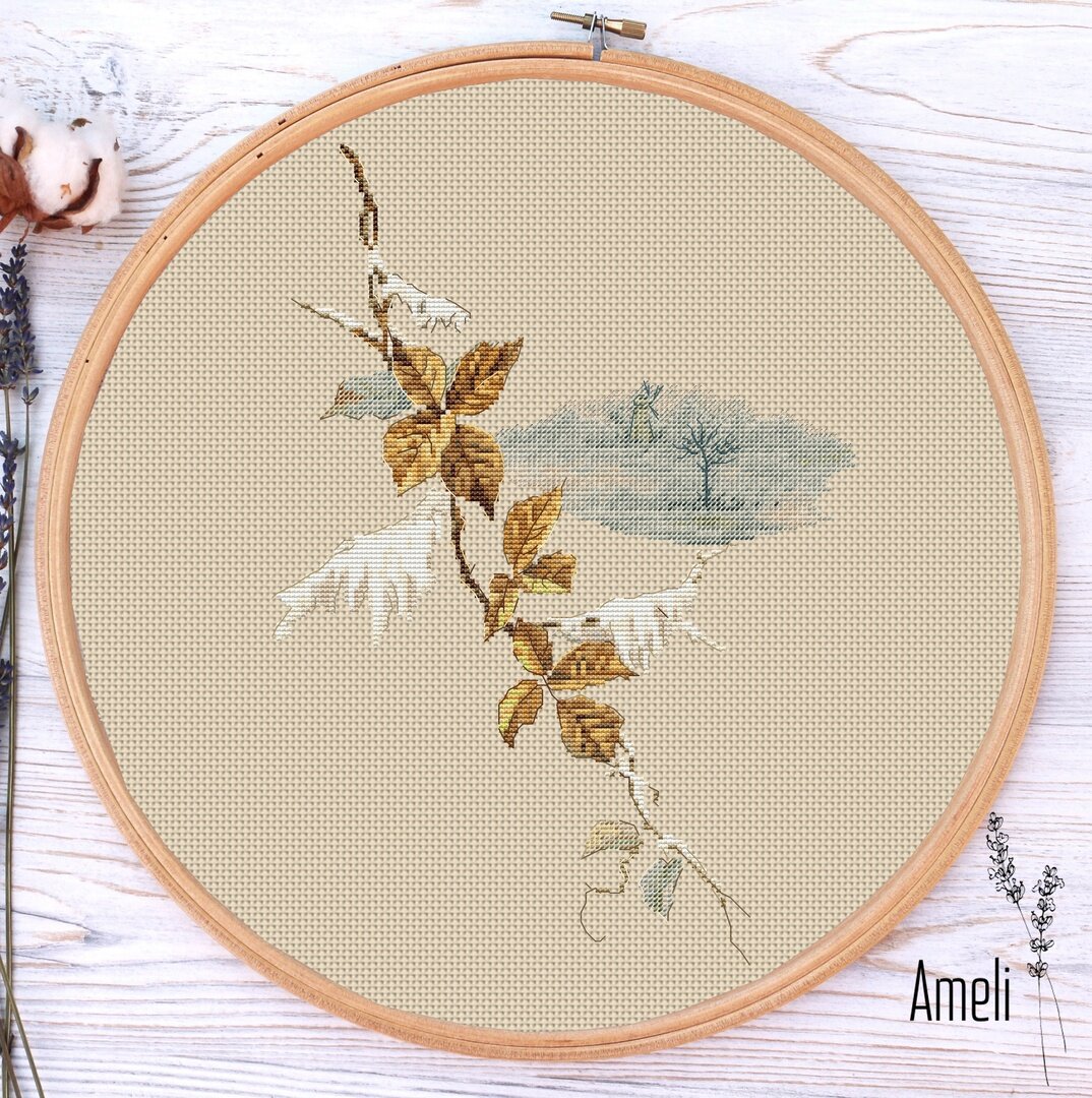 "мельница зимой"