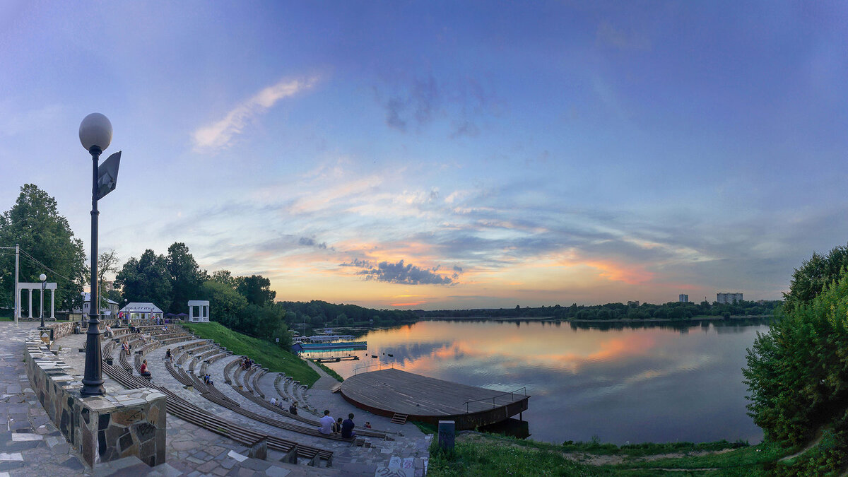 Долгопрудный набережная фото