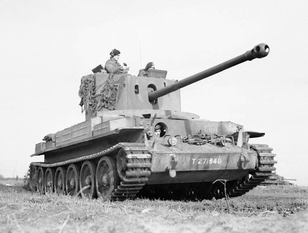 Таким Challenger I из военного музея Оверлона был в октябре 1944 года.