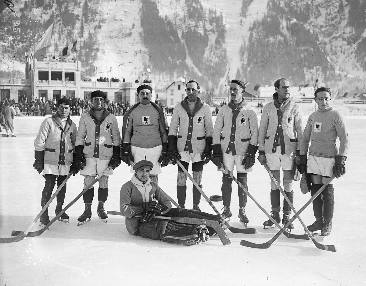 Хоккейная команда Франции.