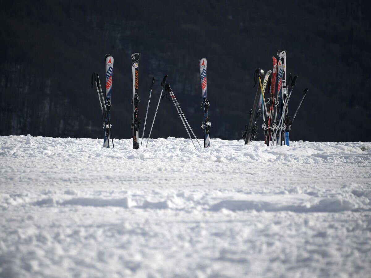    Горные лыжи инвентарь© РИА Новости / Нина Зотина