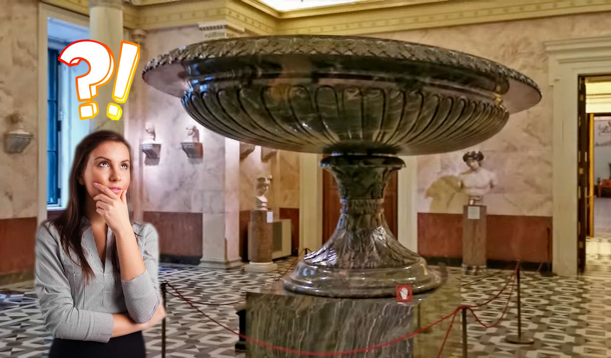 Загадка Колыванской вазы: как из 56 тонн камня сделали чудо совершенства в 19 веке, при отсутствии высоких технологий