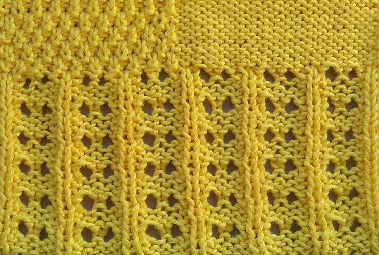 Изнаночная сторона узора