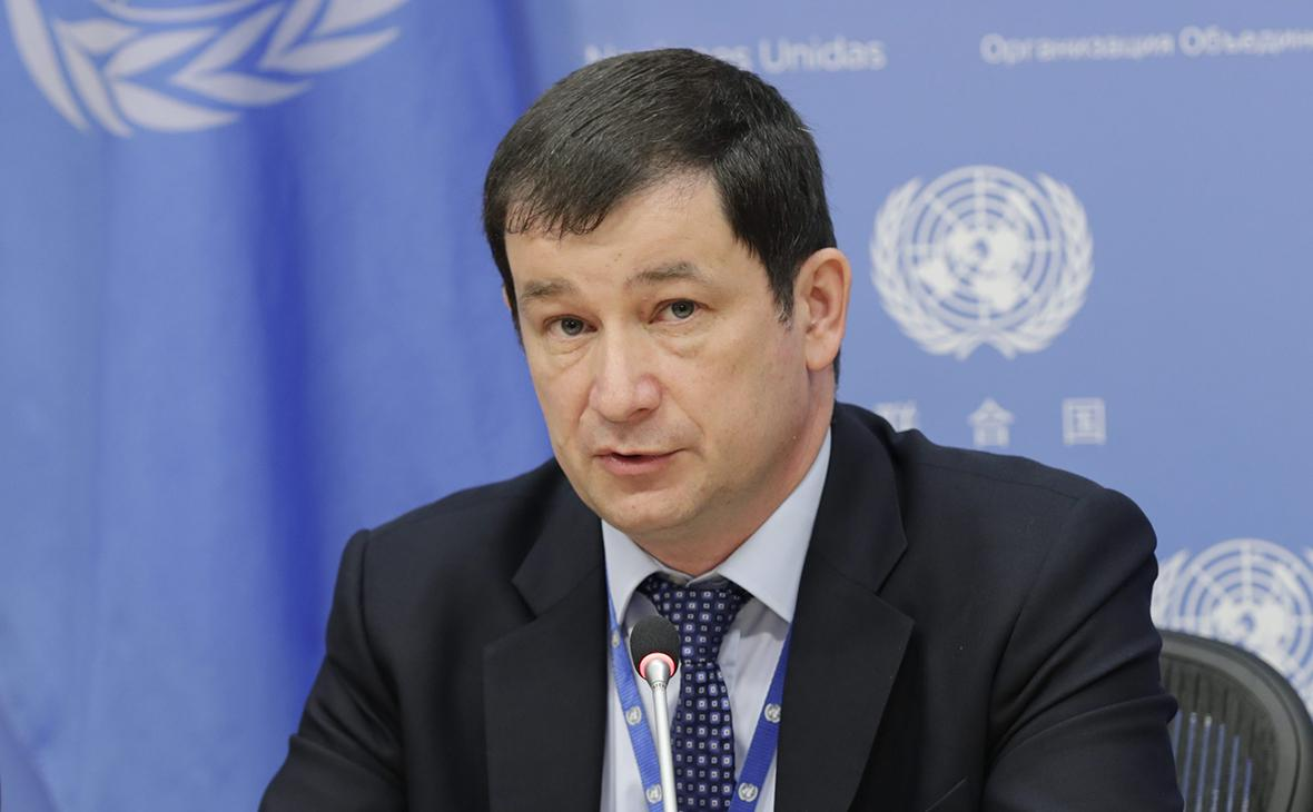 Первый заместитель Постоянного представителя Российской Федерации при ООН Дмитрий Полянский / Europa News wire / Global Look Press / Luiz Rampelotto