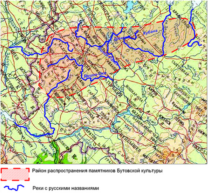 Окское междуречье. Бутовская археологическая культура. Волго-Окское Междуречье карта. Окско-Донская низменность на карте. Бутовская Инеевская археологическая культура.