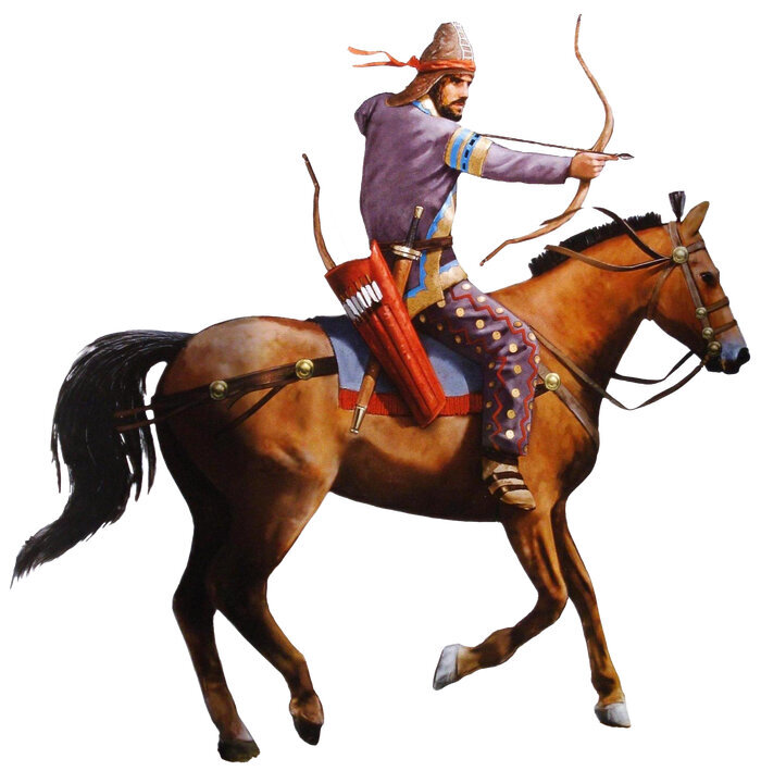 Парфянский конный лучник.
