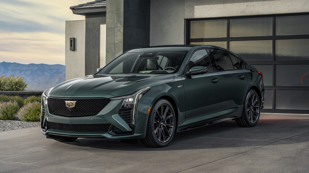 Cadillac CT5-V 2025 после обновления 