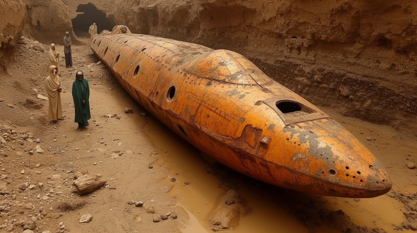Индийские археологи раскопали древние космические корабли. Scale_2400