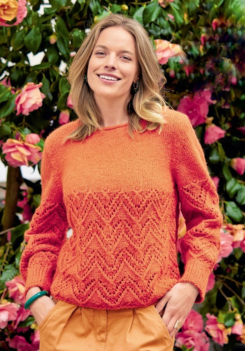 Пуловер стильный спицами с описанием. Стильный вязаный джемпер женский спицами схемы. Связать кофту спицами для женщины схемы и описание. Пуловер стильный спицами с описанием. Вязание кофты спицами для начинающих с описанием и схемами.