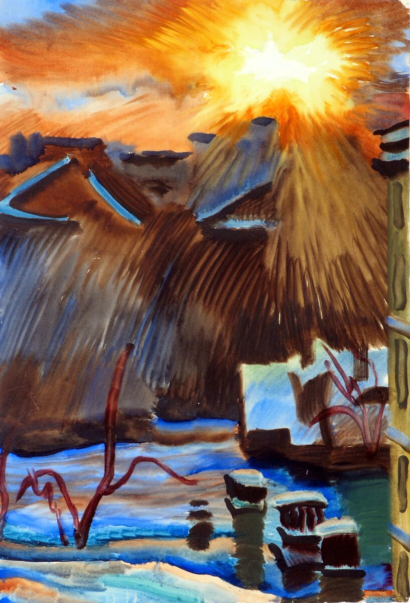 Ленинград. Утро. Владимир Конашевич 