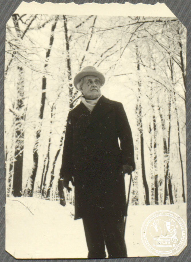 Н.Д. Милиоти. 1951 г. РГАЛИ. Ф. 803. Оп. 2. Фотография.