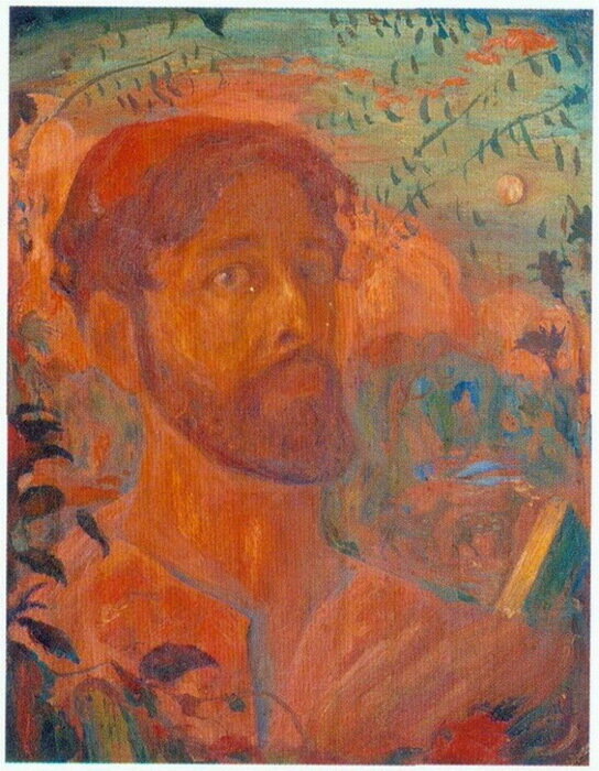 Н.Д. Милиоти. Автопортрет. 1912 г. Государственная Третьяковская галерея.