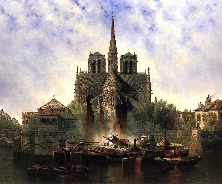 Edwin Deakin, Notre Dame, 1893