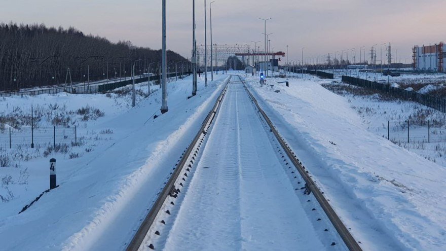 © Пресс-служба РЖД / rzd.ru (Новая ветка «Верхняя Салда – Промышленная»)