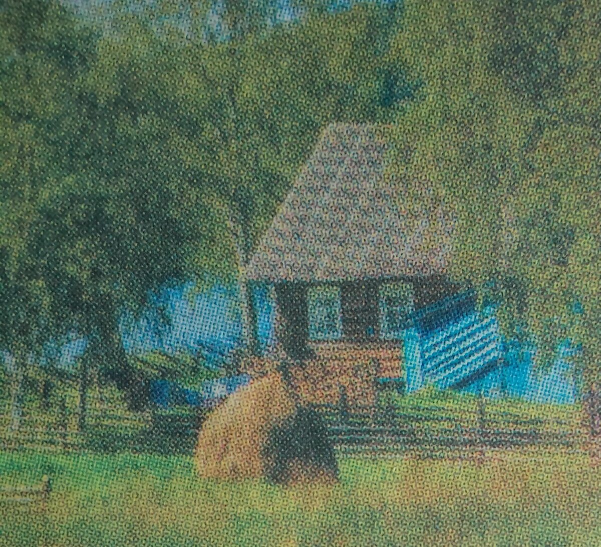 Слово деревня происходит от слова дерево из которого строили дома.А вы что не знали этого?