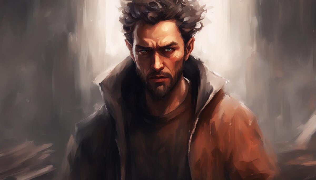 Kandinsky вот так нарисовал человека с пассивной агрессией. Он так видит мир, имеет право:)